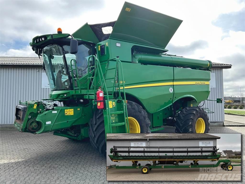 John Deere S690 聯合收穫機