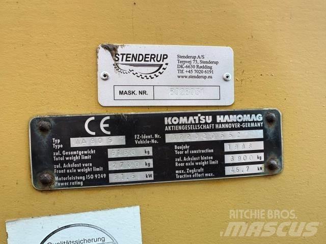 Komatsu WA90 輪胎式裝載機