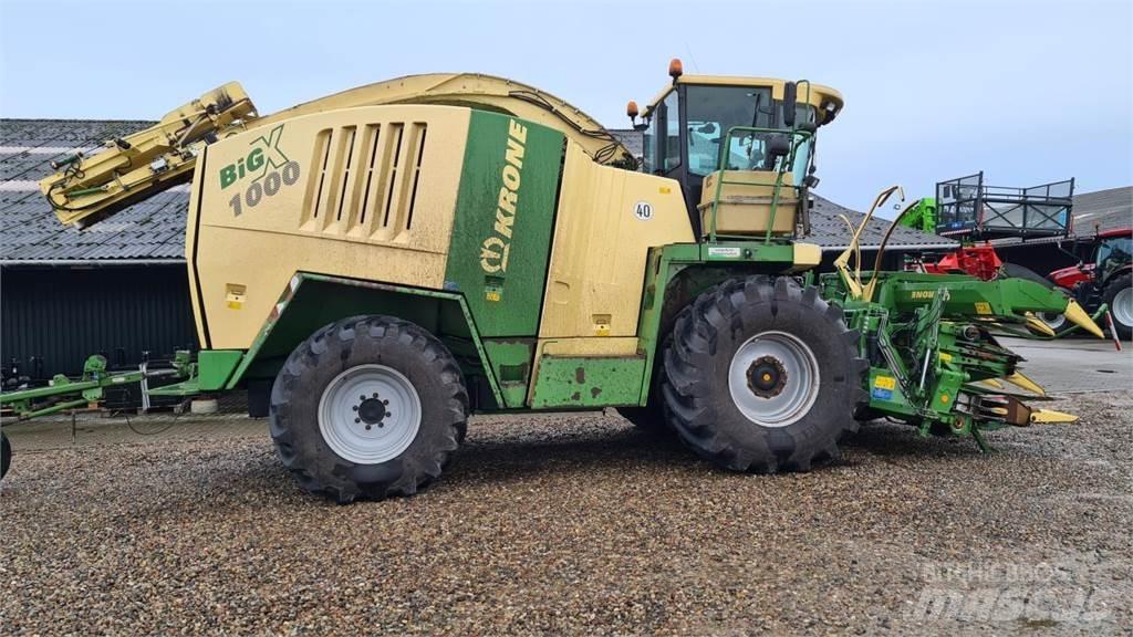 Krone BIG X 1000 牧草收穫機