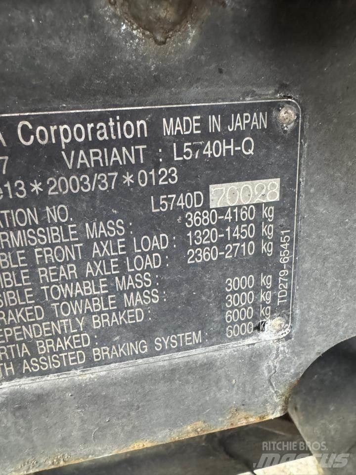 Kubota 5740 小型曳引機