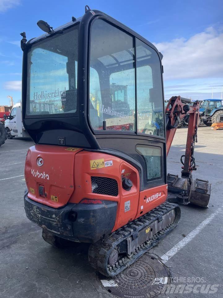 Kubota KX19-4 小型挖土機/掘鑿機<7t(小型挖掘機)