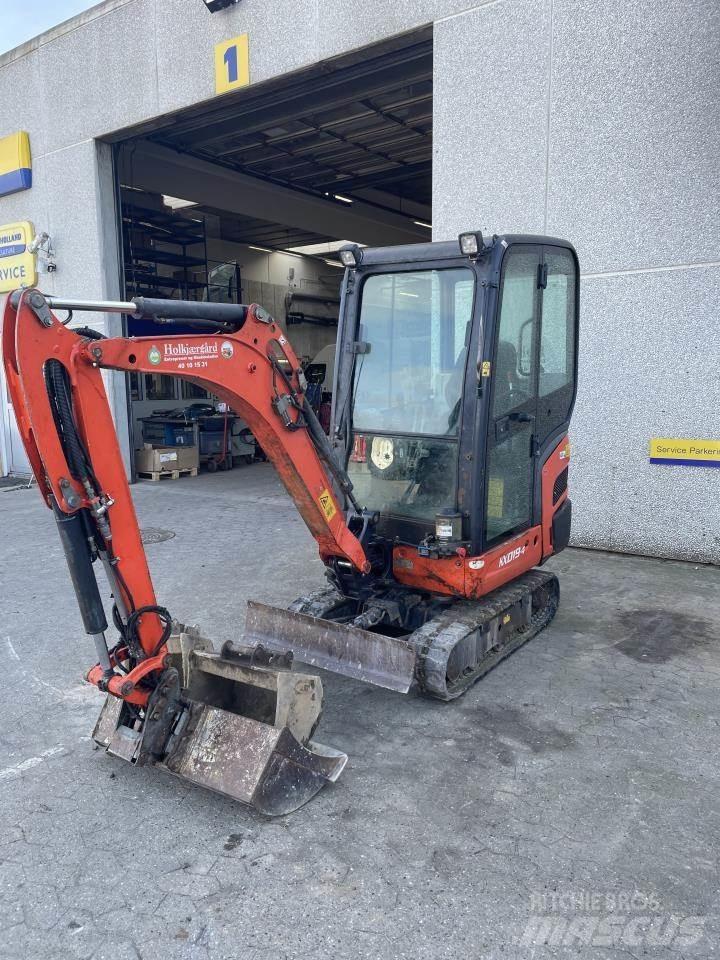 Kubota KX19-4 小型挖土機/掘鑿機<7t(小型挖掘機)