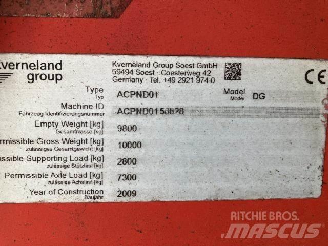 Kverneland DG 鑽頭
