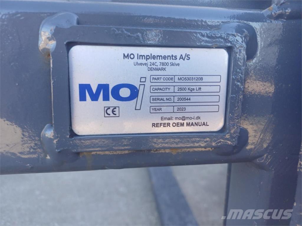 MO PALLEGAFFELSÆT 前端裝載機和挖掘機