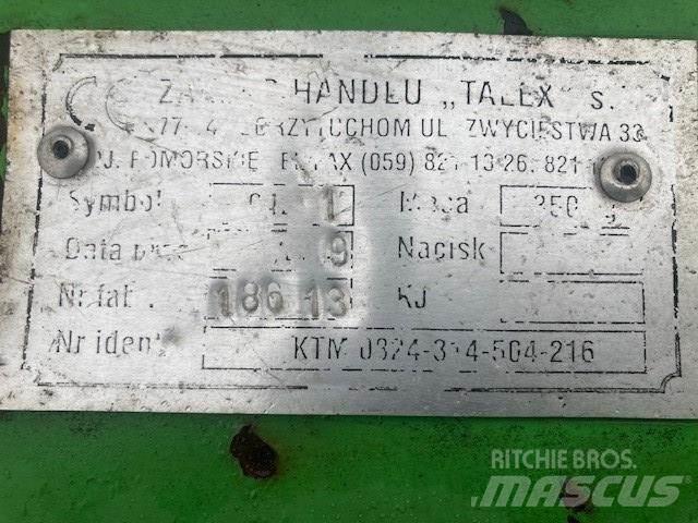 Talex CUT185 收割列行機(撒布機)