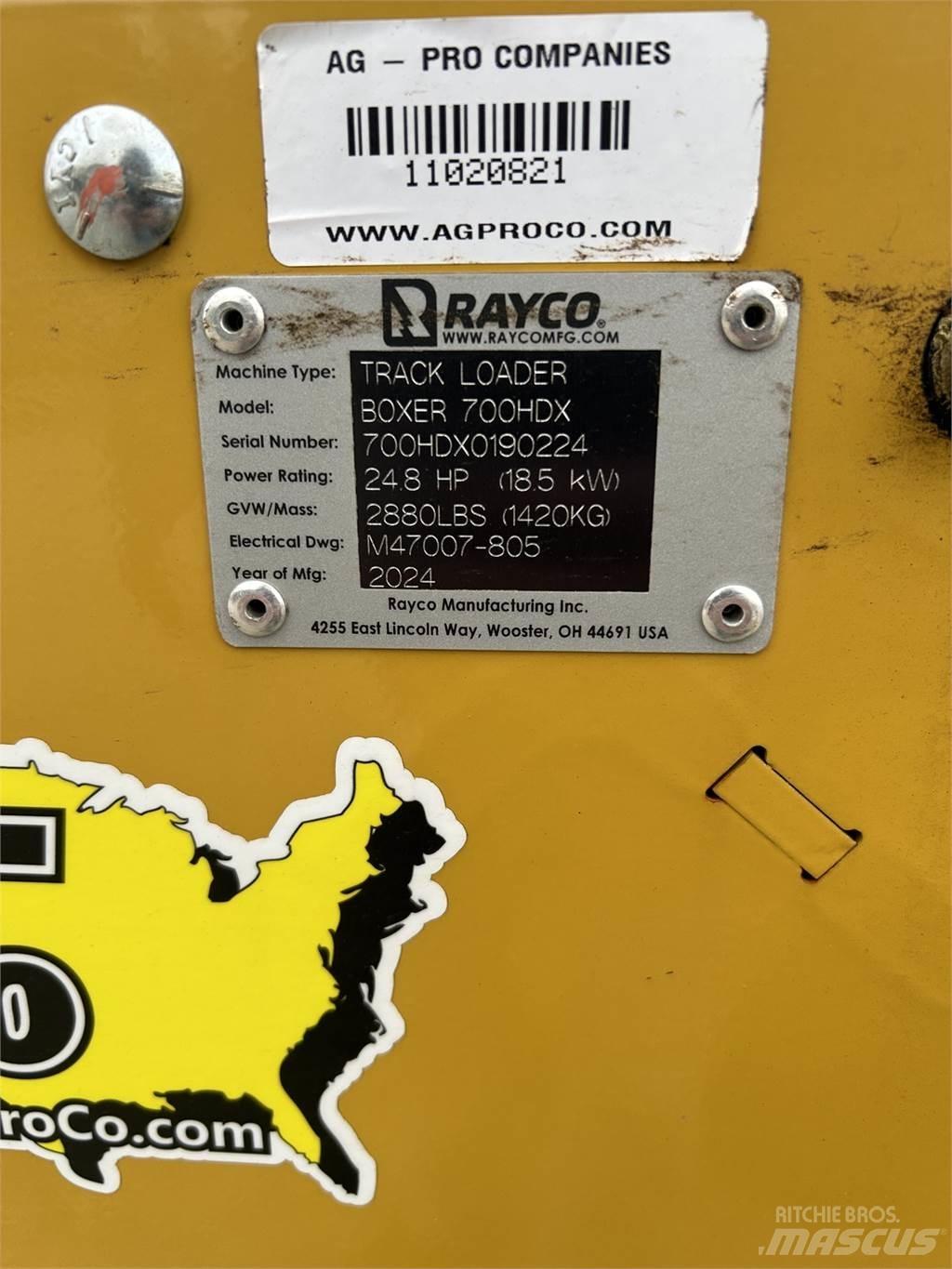 Boxer 700HDX 小型挖土機/掘鑿機<7t(小型挖掘機)
