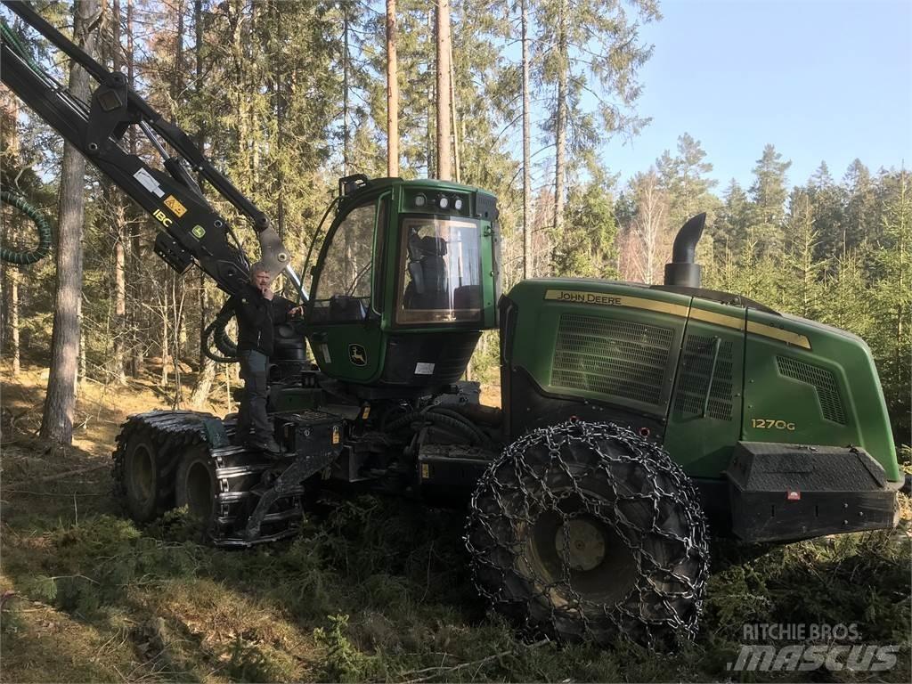 John Deere 1270G 收穫機