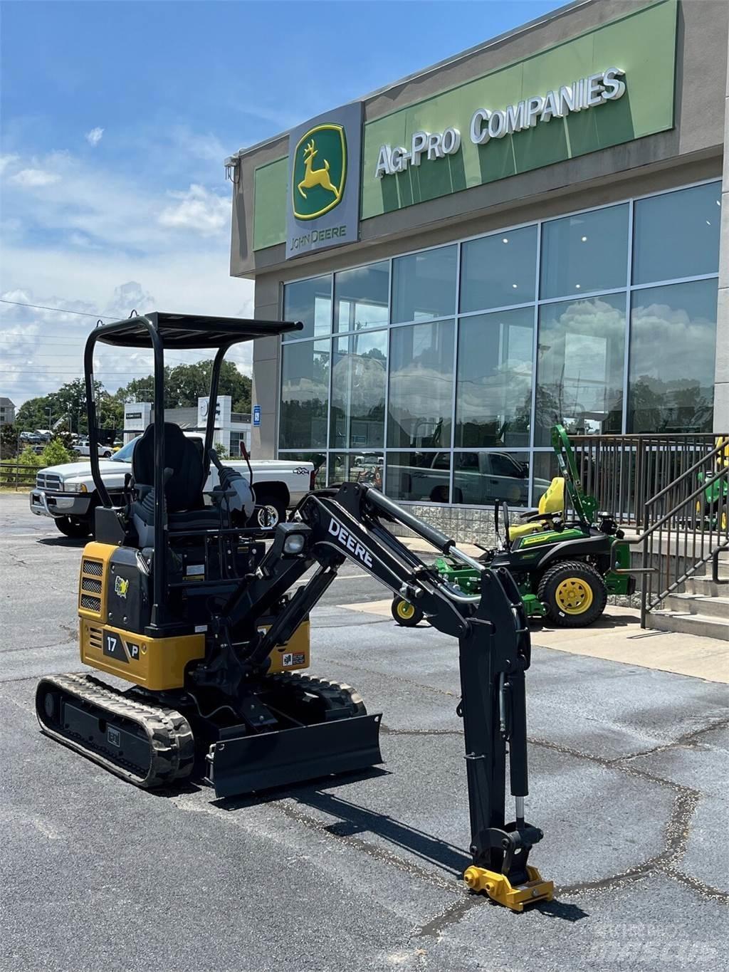 John Deere 17 P 小型挖土機/掘鑿機<7t(小型挖掘機)
