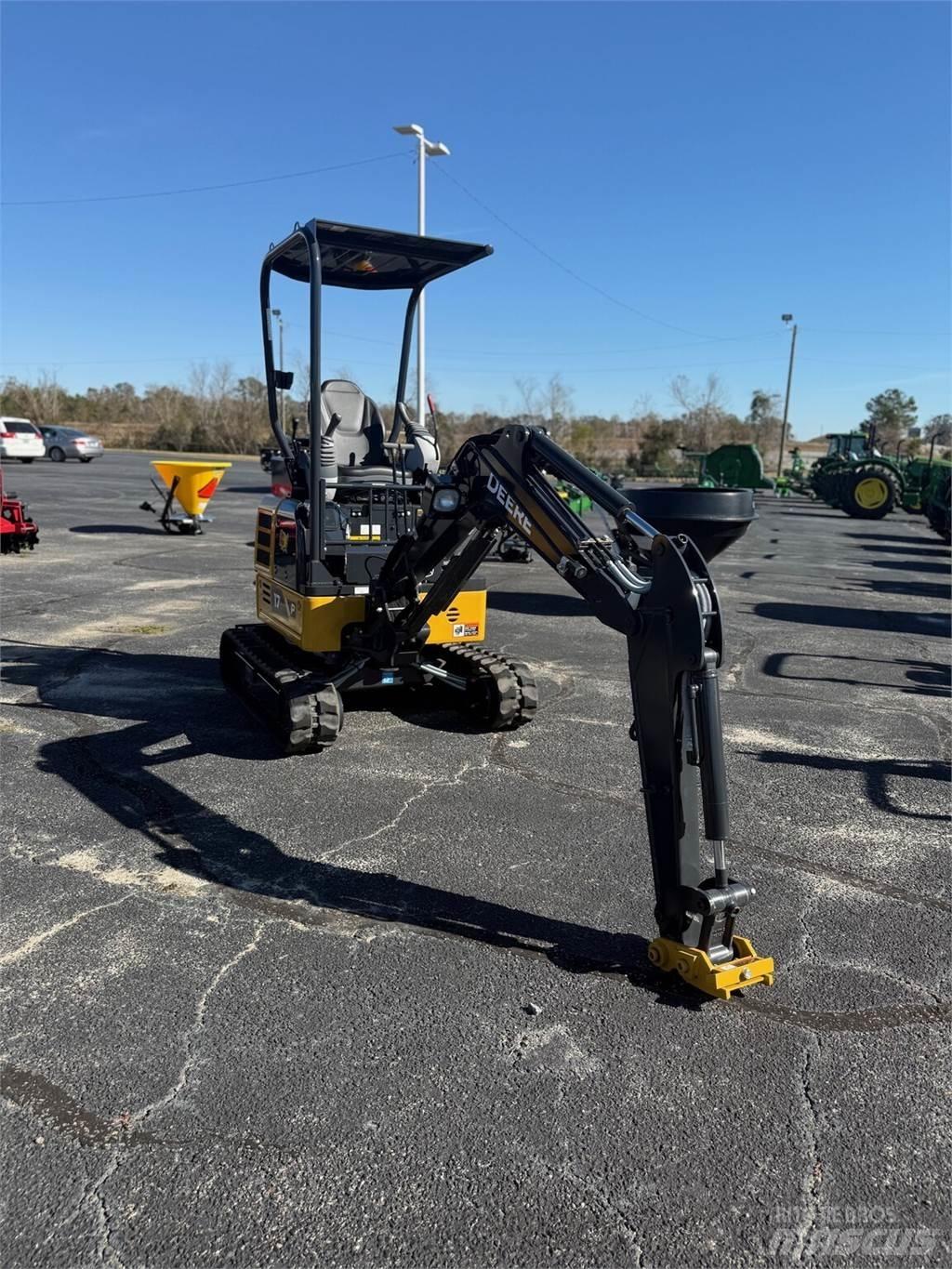 John Deere 17 P 小型挖土機/掘鑿機<7t(小型挖掘機)