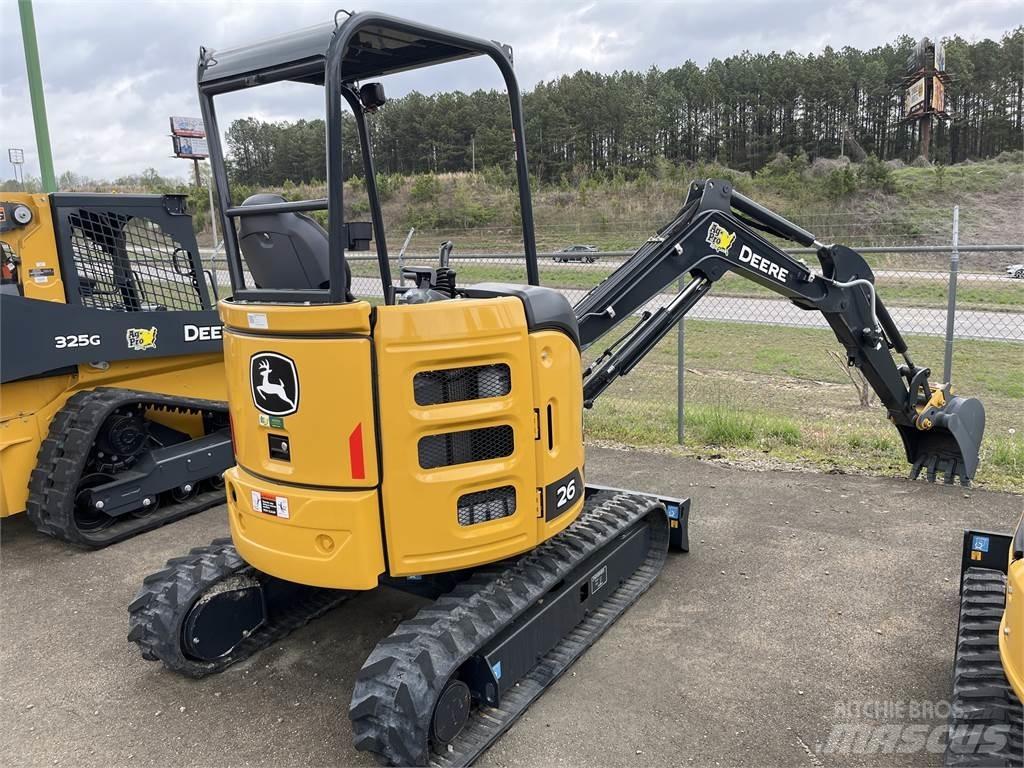 John Deere 26 P 小型挖土機/掘鑿機<7t(小型挖掘機)