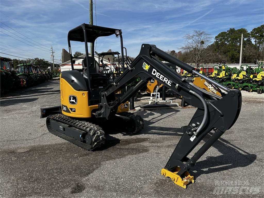 John Deere 26 P 小型挖土機/掘鑿機<7t(小型挖掘機)