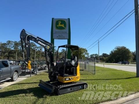 John Deere 26 P 小型挖土機/掘鑿機<7t(小型挖掘機)