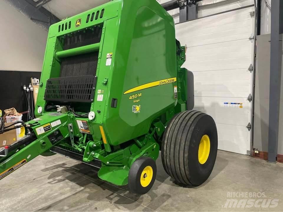 John Deere 450M 圓型牧草打包機