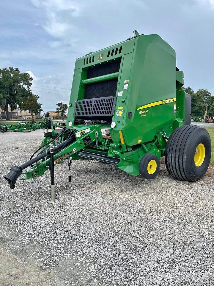 John Deere 450M 圓型牧草打包機