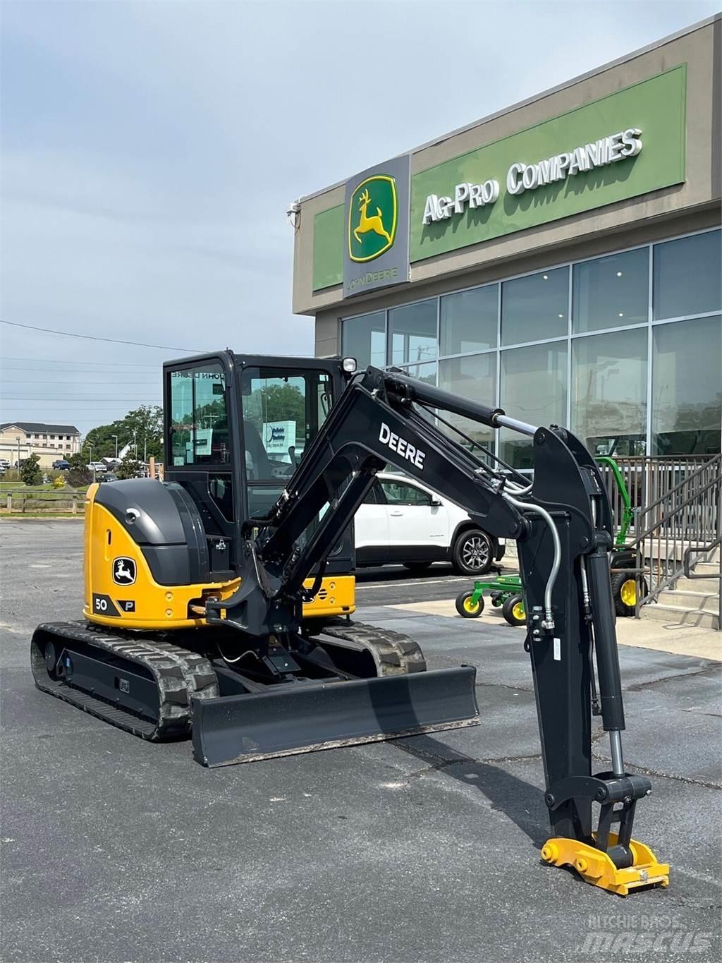 John Deere 50 P 小型挖土機/掘鑿機<7t(小型挖掘機)