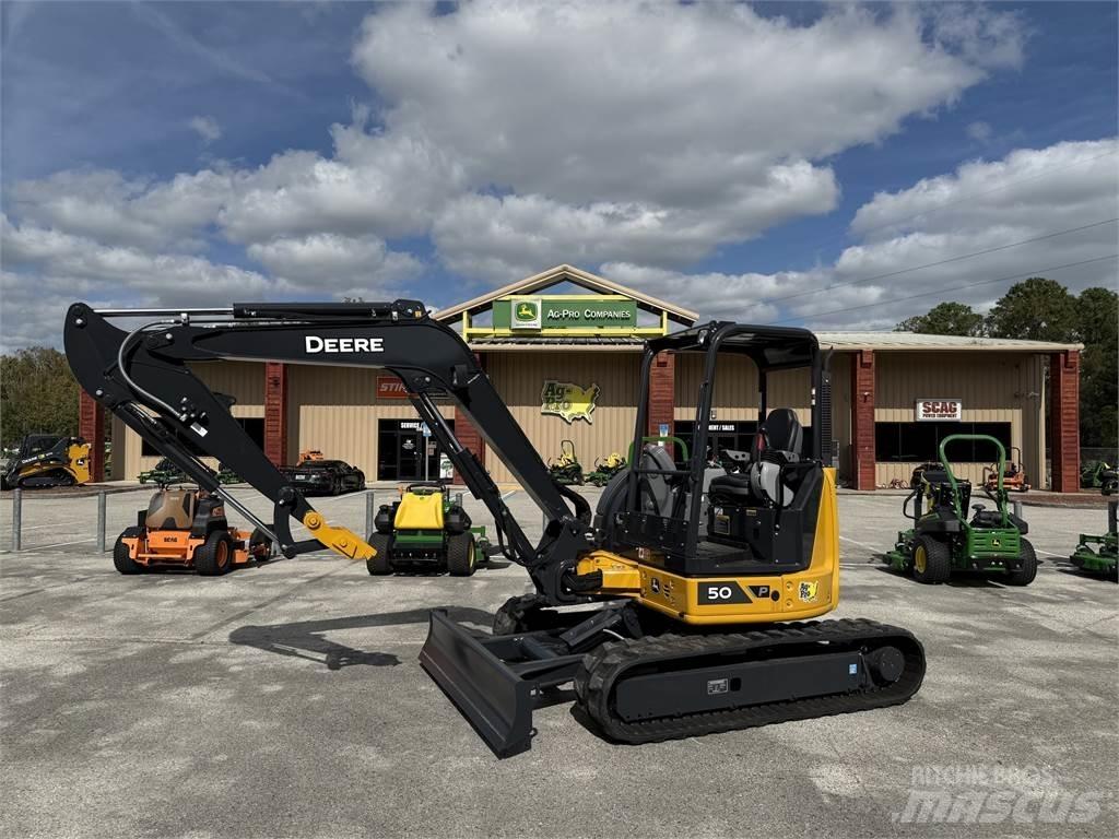 John Deere 50 P 小型挖土機/掘鑿機<7t(小型挖掘機)