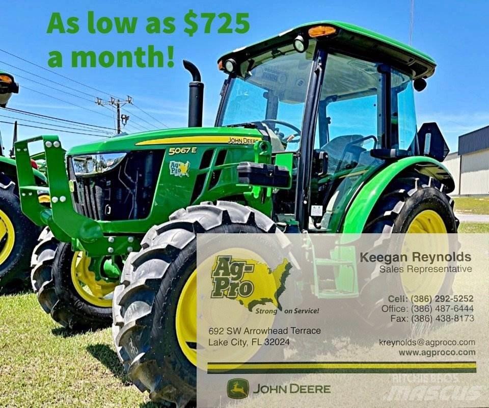 John Deere 5067E 曳引機