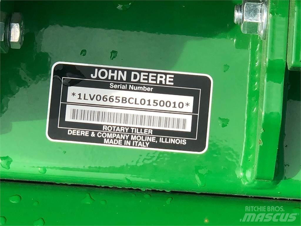 John Deere 665 動力耙和旋轉式耕耘機