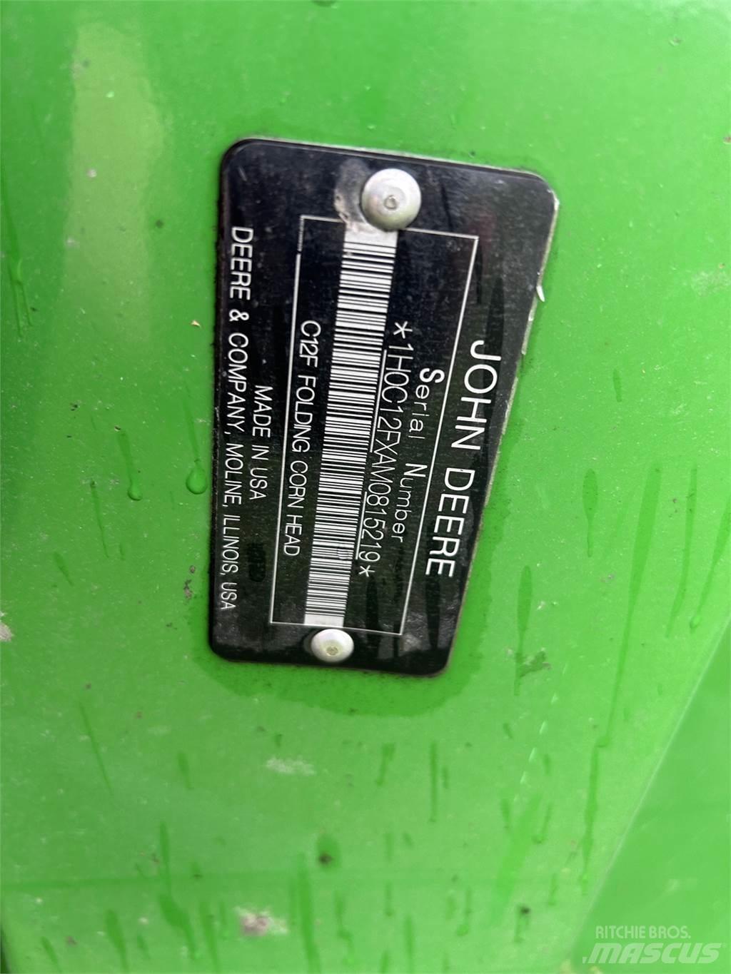 John Deere C12F 聯合收穫機配件