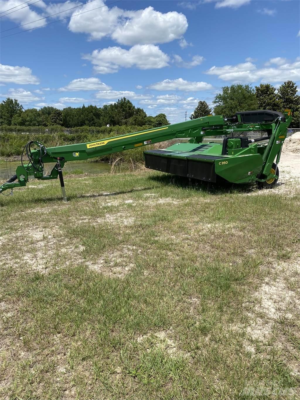 John Deere C350 割草調節裝置