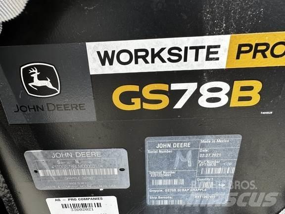 John Deere GS78B 兩爪吊夾