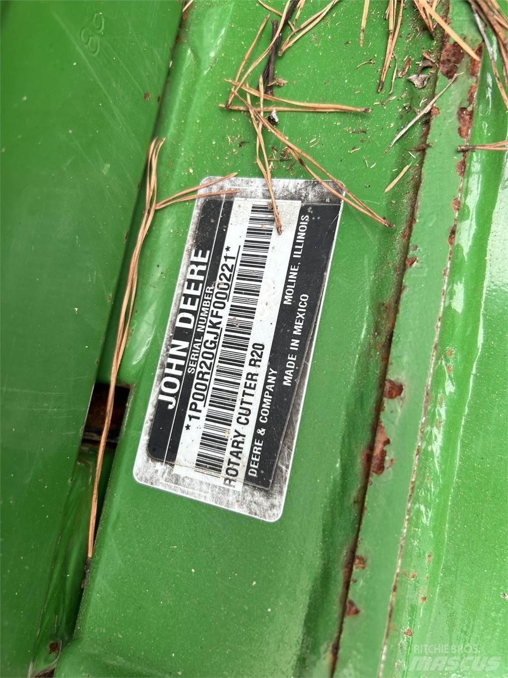 John Deere r20 草捆撕碎機、切割機、拆袋機