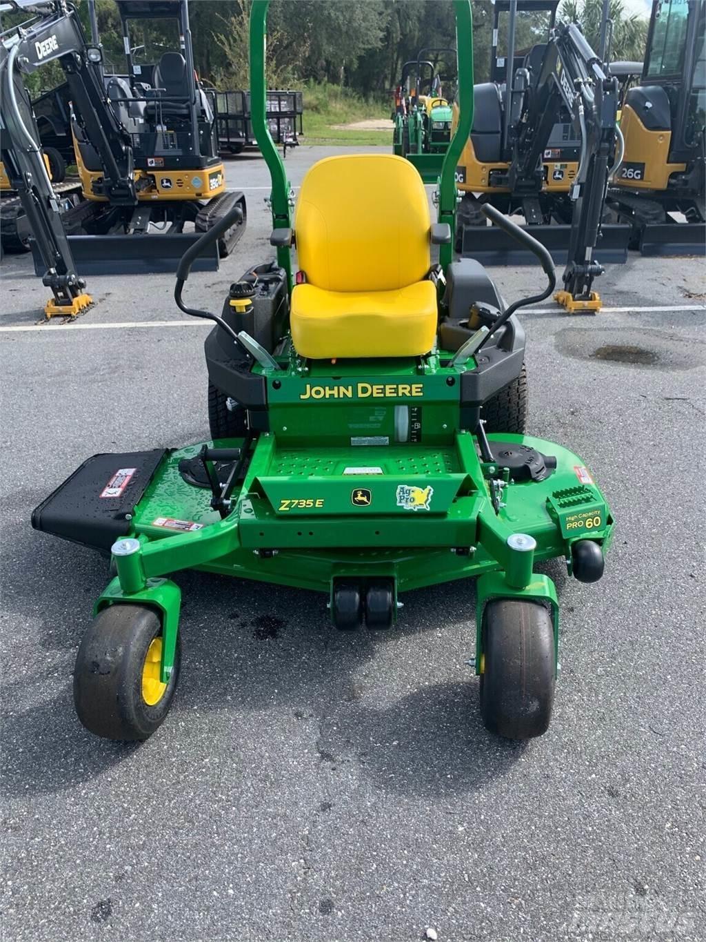 John Deere Z735E 零迴轉割草機