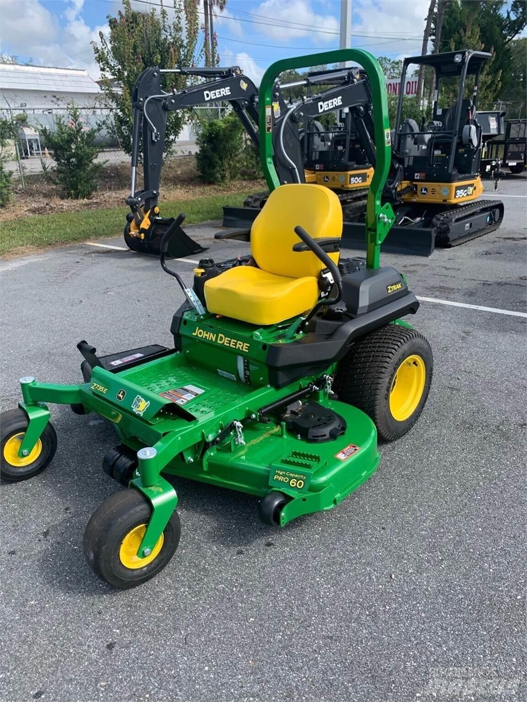 John Deere Z735E 零迴轉割草機
