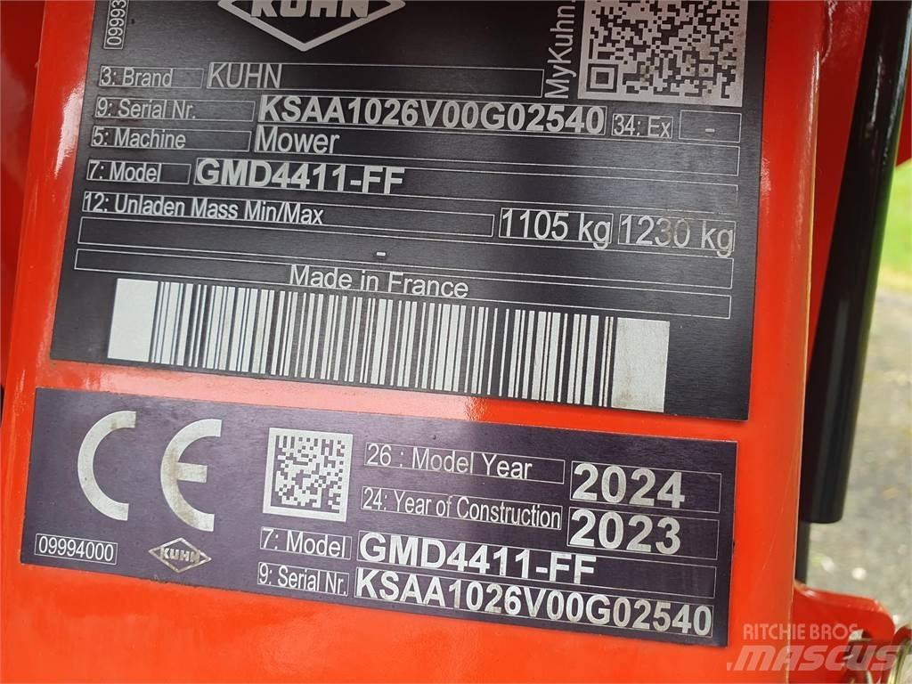 Kuhn GMD 4411 割草調節裝置