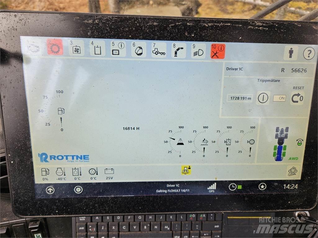 Rottne H11D 收穫機