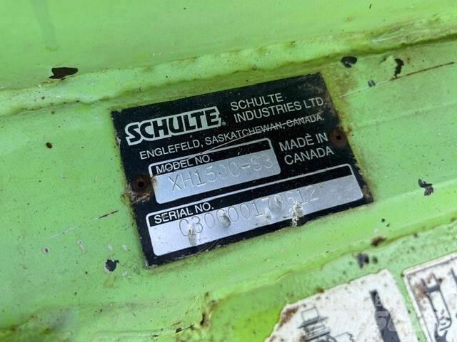 Schulte XH-1500 草捆撕碎機、切割機、拆袋機
