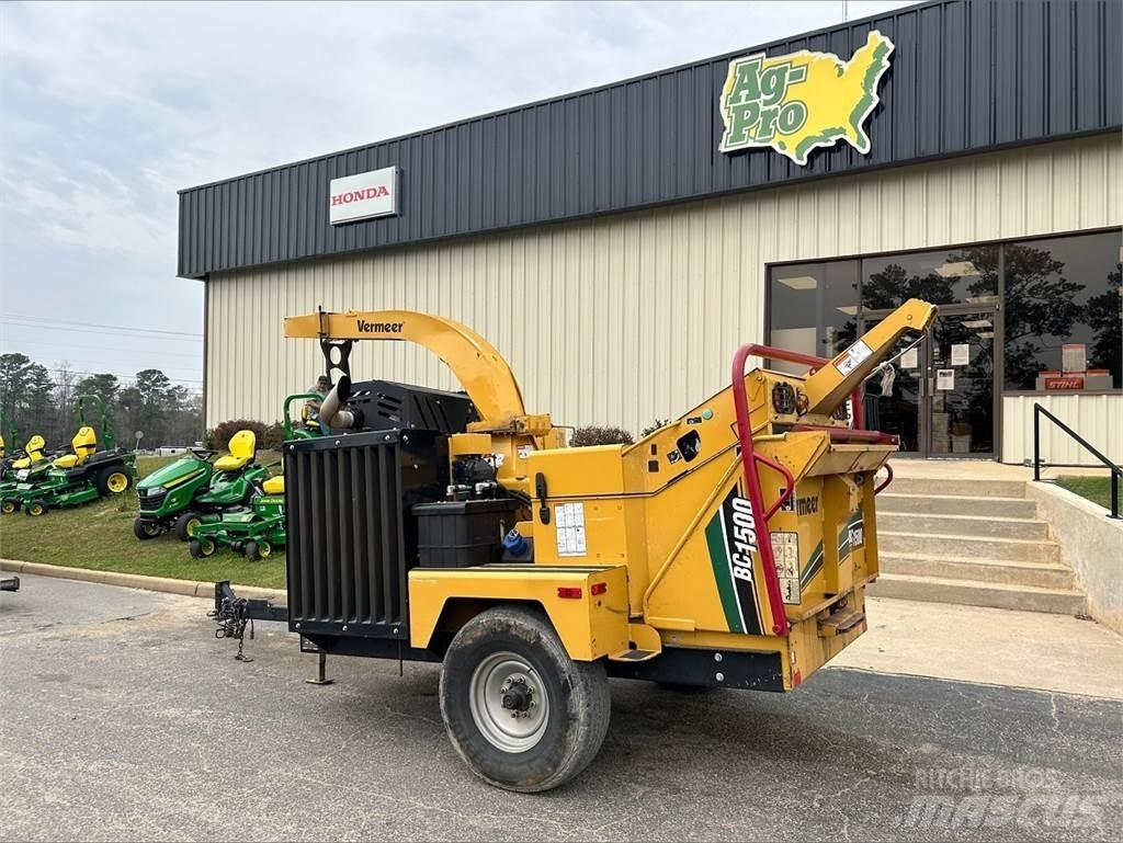 Vermeer BC1500 樹樁破碎機