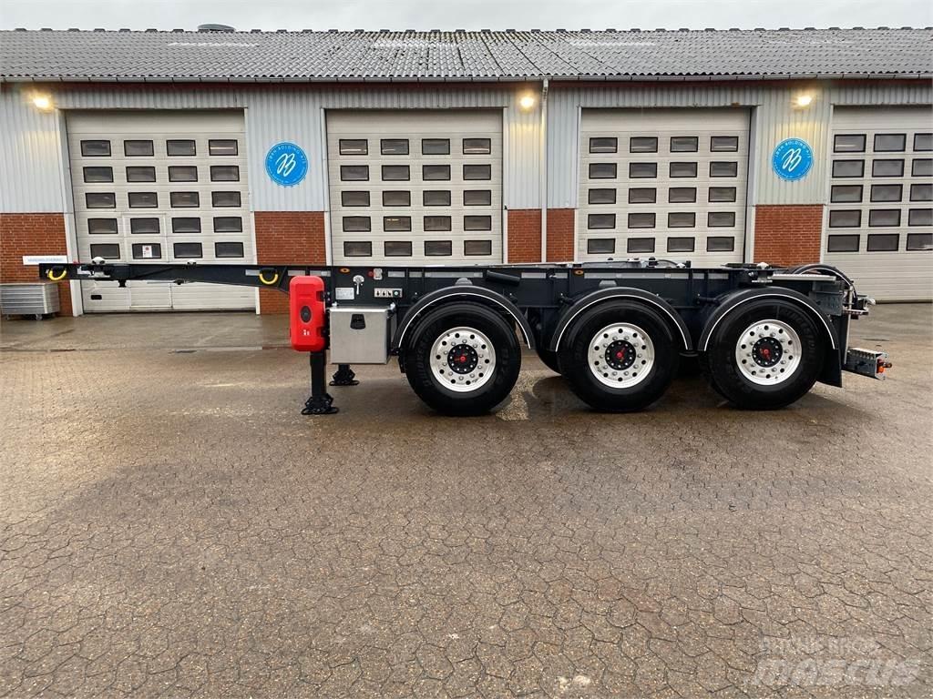 B-xl 20 fods 骨架式半拖車