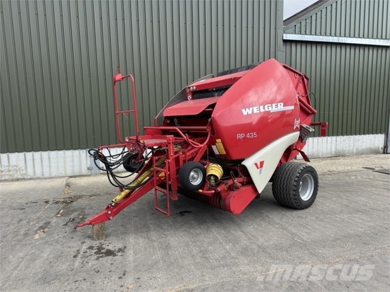 Welger RP 435 圓型牧草打包機