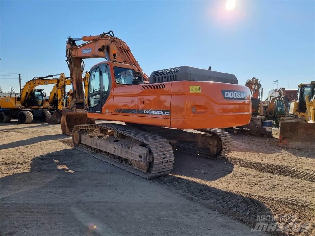 Doosan DX420LC 履帶式 挖土機/掘鑿機/挖掘機