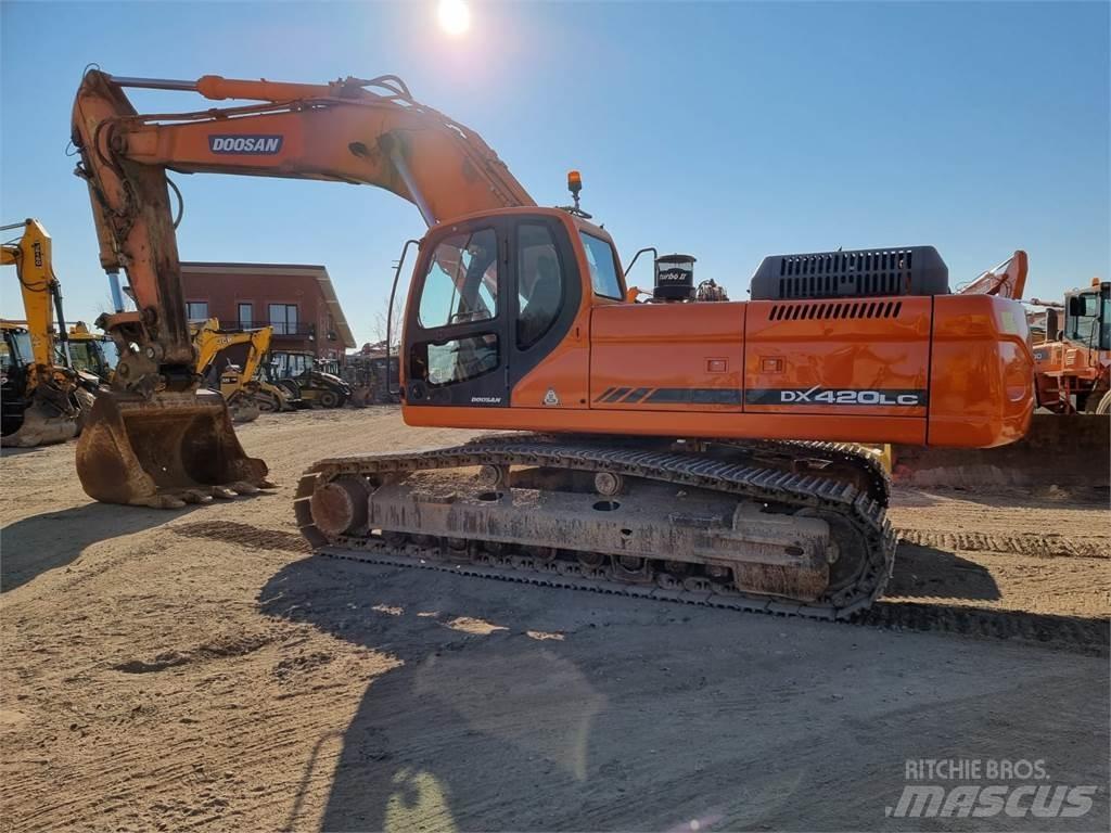 Doosan DX420LC 履帶式 挖土機/掘鑿機/挖掘機
