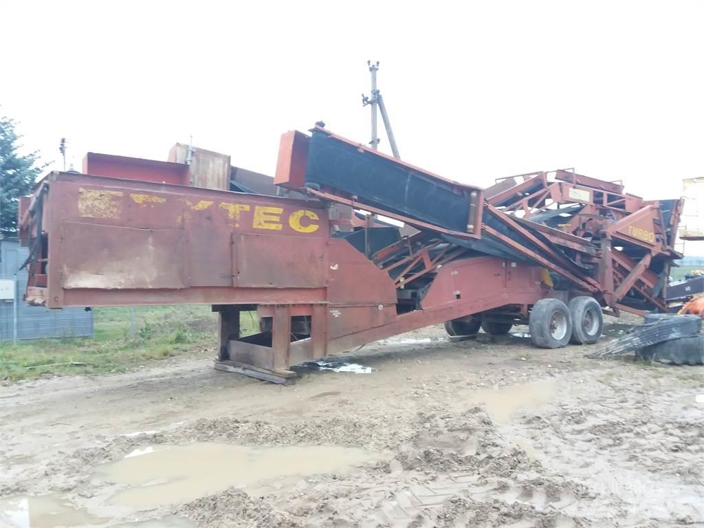 Extec screener 移動式篩選機