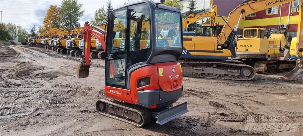 Kubota KX 016-4 小型挖土機/掘鑿機<7t(小型挖掘機)