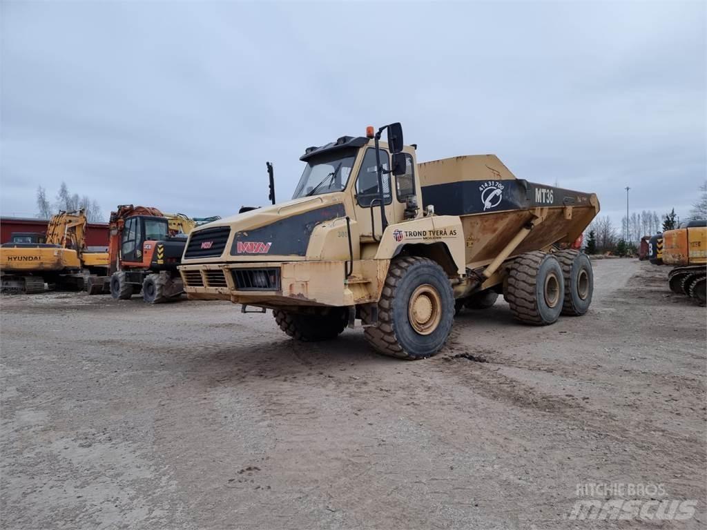 Moxy MT36 series II 鉸接式起吊車