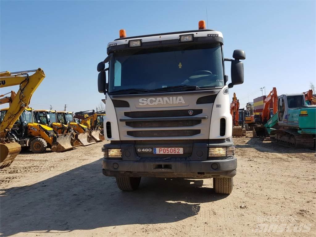 Scania G480 8x4 裝載運輸卡車