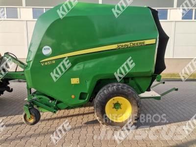 John Deere V451 R 圓型牧草打包機