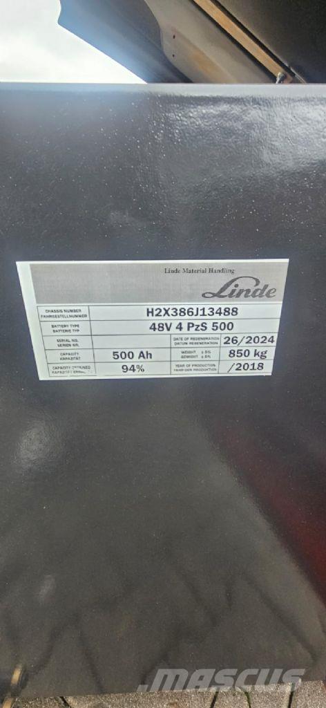 Linde E 14-02 電動堆高機