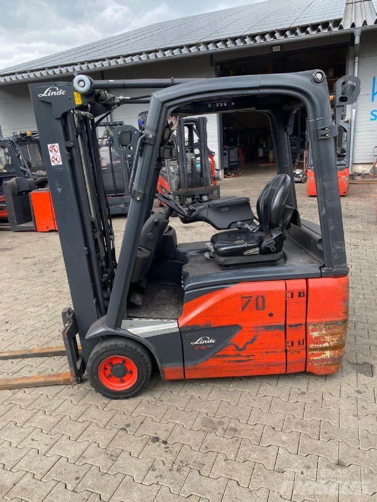 Linde E 16-02 電動堆高機