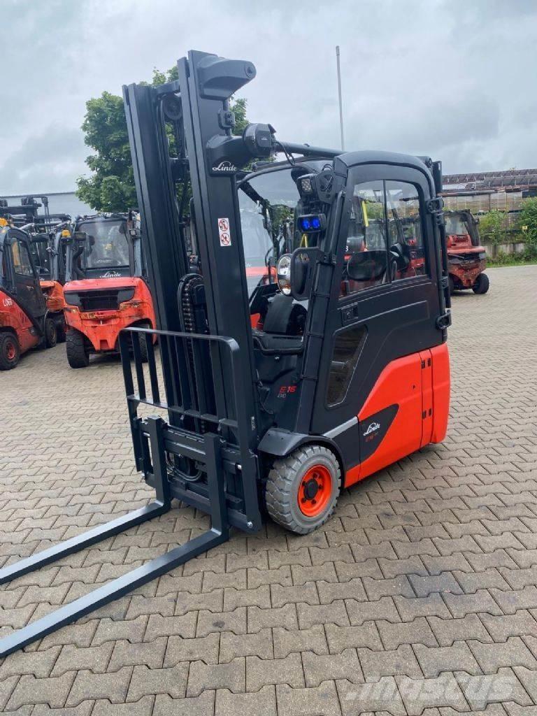 Linde E 16-02 電動堆高機