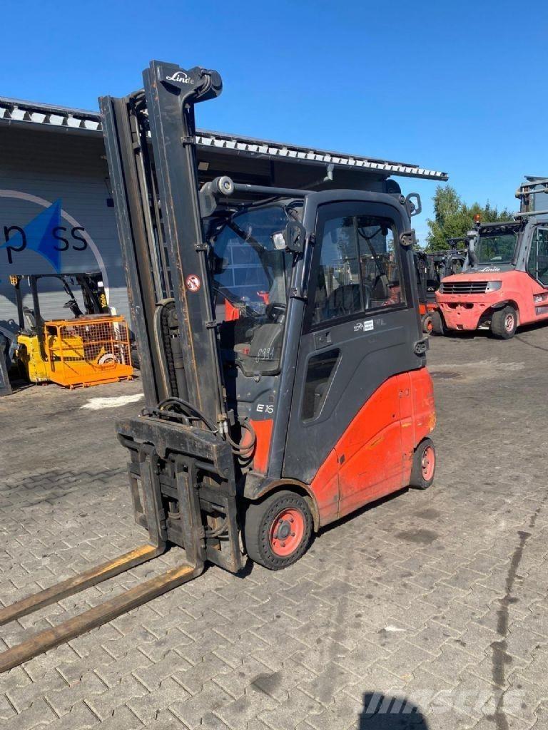 Linde E 16 PH-01 電動堆高機