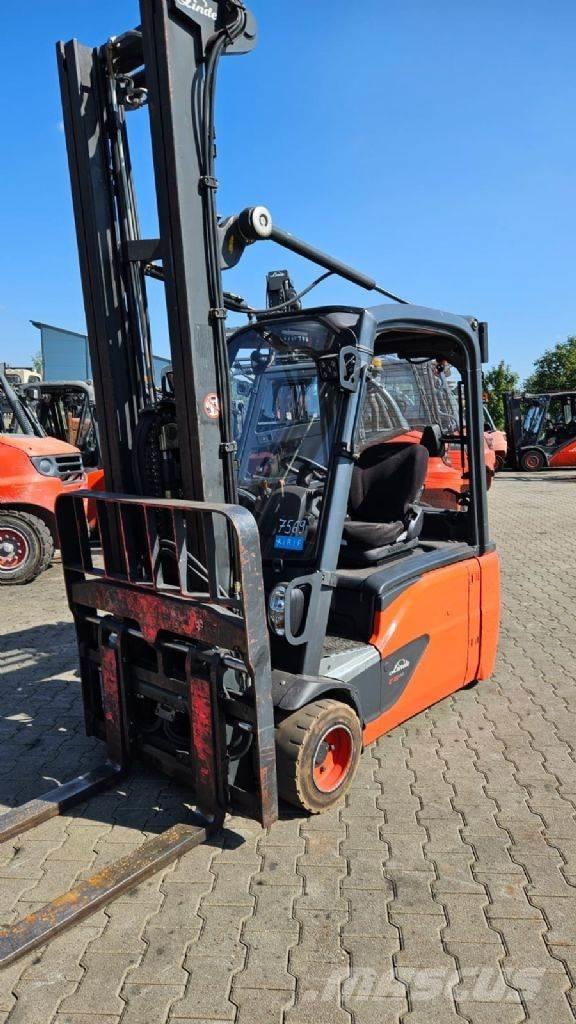 Linde E 18 L-02 電動堆高機