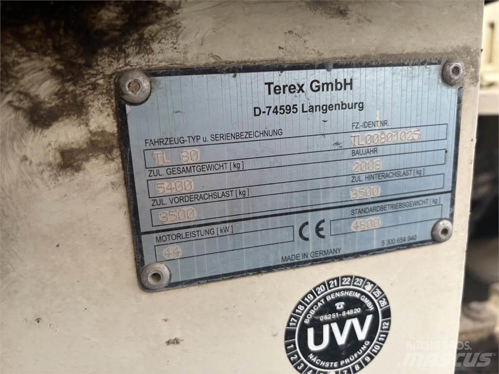 Terex TL 80 輪胎式裝載機