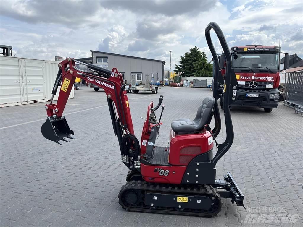 Yanmar SV08 小型挖土機/掘鑿機<7t(小型挖掘機)