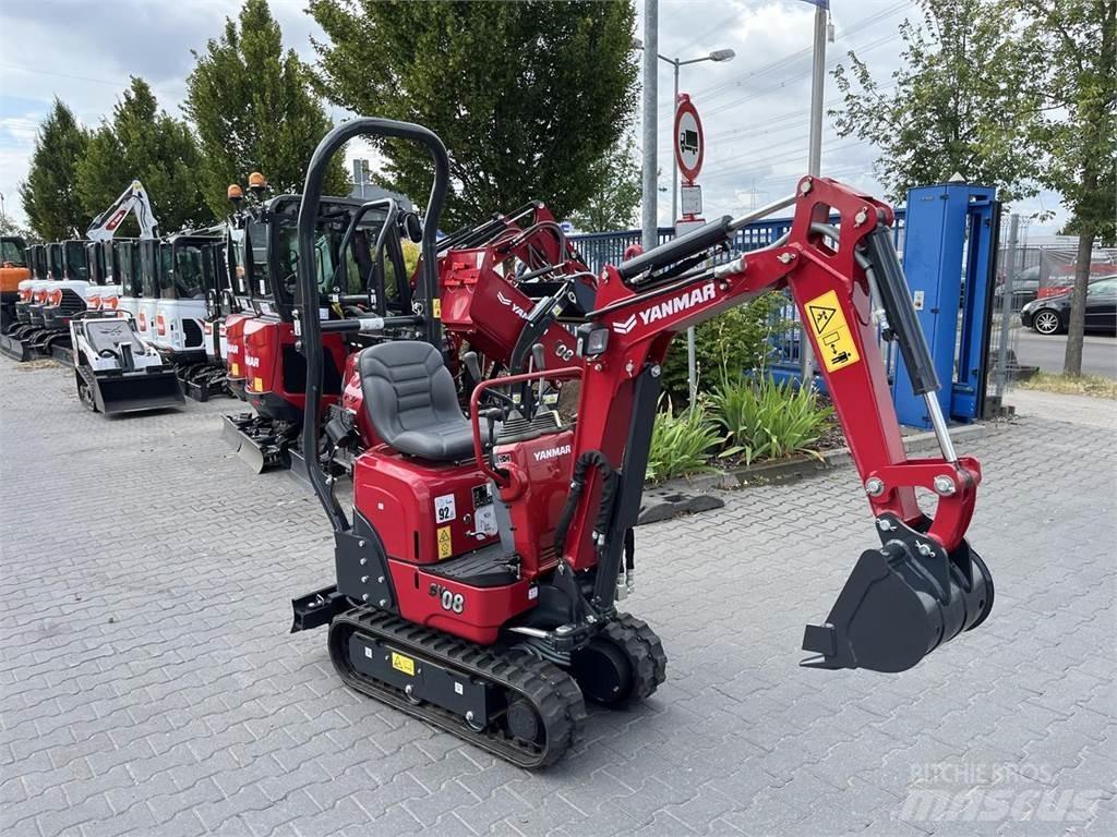 Yanmar SV08 小型挖土機/掘鑿機<7t(小型挖掘機)