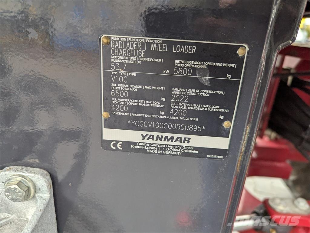 Yanmar V100 輪胎式裝載機